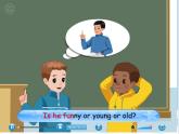 Unit 1 What's he like PB Let's talk 課件+教案+動(dòng)畫素材