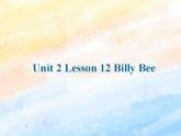 冀教版（一起）5上英语 Lesson 12 Billy Bee 课件+教案