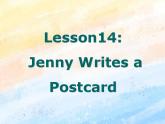 冀教版（一起）5上英语 Lesson 14 Jenny Writes a Postcard 课件+教案