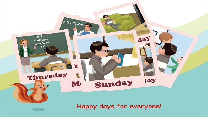 Unit 2 My week PB Let's talk 课件+教案+动画素材02