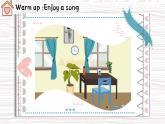 Unit5 There is a big bed PartA Let's learn 課件+教案+動畫素材