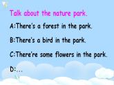 Unit 6 In a nature park Part A Let’s learn 课件+教案+动画素材