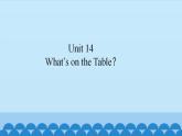 Unit 14 What’s on the Table？（课件） 新世纪英语二年级上册