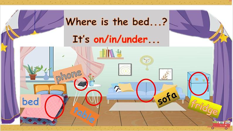 Unit5 There is a big bed A let's learn 课件+教案+练习+素材03