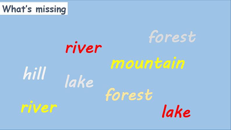 Unit6 In a nature park B let's learn  课件+教案+练习+素材03