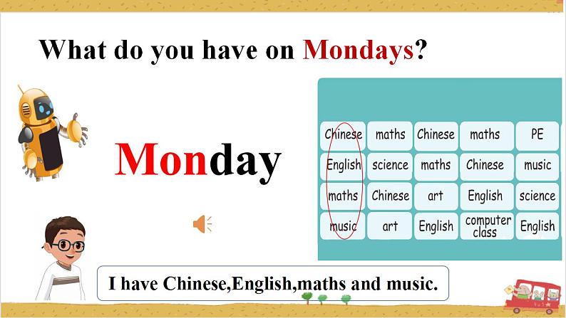 Unit2 My week A let's learn  课件+教案+练习+素材06