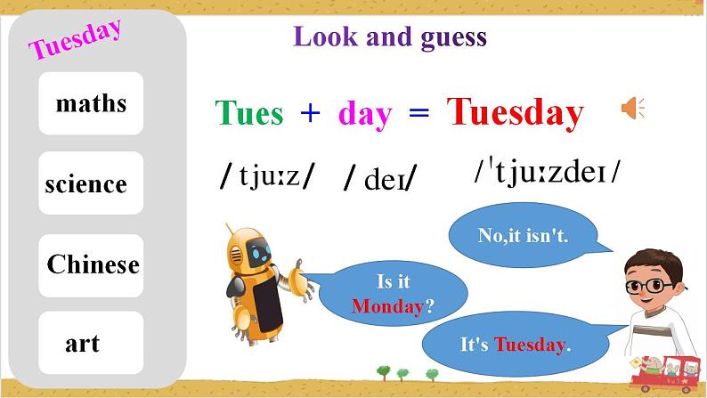 Unit2 My week A let's learn  课件+教案+练习+素材07