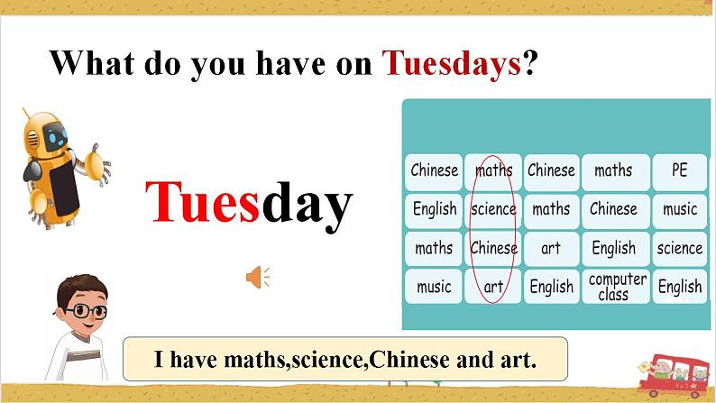 Unit2 My week A let's learn  课件+教案+练习+素材08