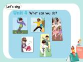 Unit 4 What can you doPA Let's talk  课件PPT+教案