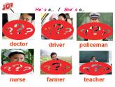 五年級上冊英語課件－Unit3 My father is a writer (Lesson13) ｜人教精通版 (共14張PPT)
