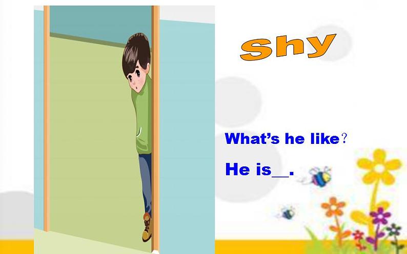 五年级上册英语课件-Unit 1 What’s he like？ Part B Let’s learn  人教PEP版(共23张PPT)07