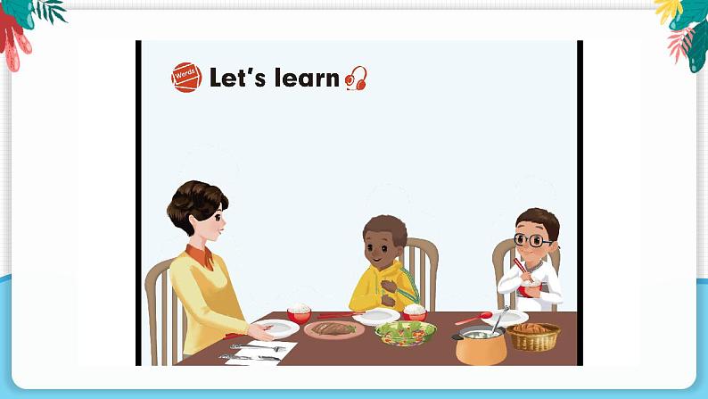 人教版PEP英语四年级上册Unit5 Dinner's ready  PartB 第二课时课件PPT第7页
