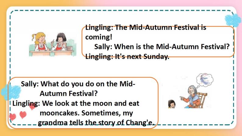 接力版英语6上Lesson 2 The Mid-Autumn Festival is coming 2课时课件+教案06