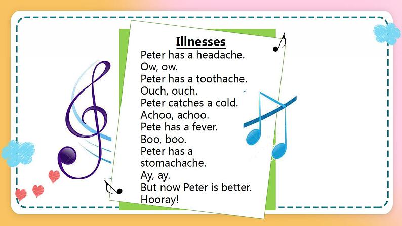 接力版英语6上Lesson 5 I have a headache 2课时课件+教案02