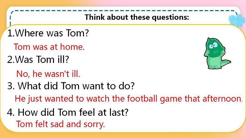 接力版英语6上Lesson 5 I have a headache 2课时课件+教案06