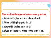 接力版英语6上Lesson 8 Lingling went to the US 2课时课件+教案
