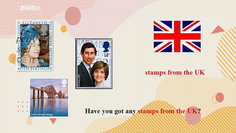 外研版（一年级起点）6上英语 Module 3 Unit 1 Have you got any stamps from China 课件+教案+练习+音视频05