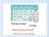 Unit 2  My week （课件）人教PEP版英语五年级上册