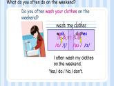 Unit 2  My week （课件）人教PEP版英语五年级上册