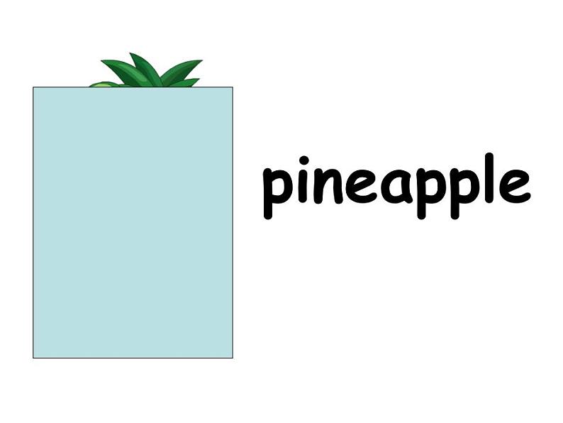 四年级上册英语课件－Unit3 It's a pineapple（Lesson18) ｜人教精通版 (共20张PPT)08