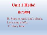 三年級(jí)上冊(cè)英語課件-- Unit 1 Hello  人教PEP版(共13張PPT)