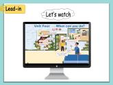人教版英语五上《Unit4 What can you do  part A Let’s talk》课件PPT+教学设计