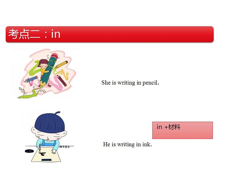 小升初语法-其他介词（课件）通用版英语六年级下册06