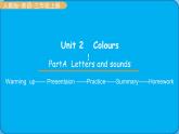 人教版三年级英语上册--Unit 2   Colours！Part A Letter and sounds（课件）