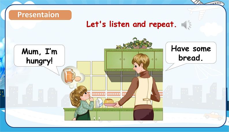 人教版三年级英语上册--Unit 5  Let’s eat！Part A Let's learn and let's do（课件）07