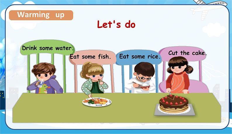 人教版三年级英语上册--Unit 5  Let’s eat！Part B Start to read& Let's check& Let's sing（课件）05