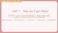 人教版 (PEP)六年级上册Unit 1 How can I get there? Part A教案配套ppt课件