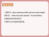 人教版六年级英语上册--Unit 1   How can I get there Part A Let's learn & Make a map and talk（课件+素材）