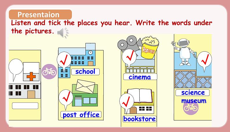 人教版六年级英语上册--Unit 1   How can I get there Part B Let's check &Let's wrap it up（课件+素材）07