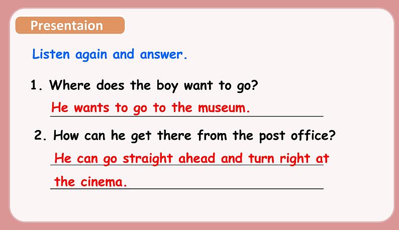 人教版六年级英语上册--Unit 1   How can I get there Part B Let's check &Let's wrap it up（课件+素材）08