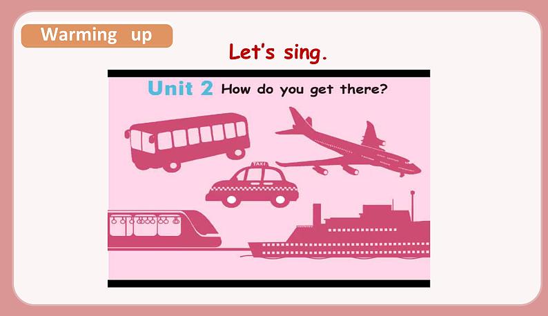 人教版六年级英语上册--Unit 2   Ways to go to school. Part B Let's check & Let's wrap it up（课件+素材）03