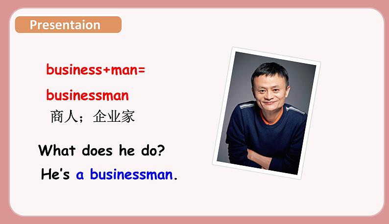 人教版六年级英语上册--Unit 5   What does he do Part A Let's learn &Listen,match and say（课件+素材）07