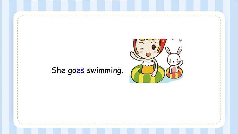 Module 8 Unit 1 She goes swimming.（课件）外研版（一起）英语二年级上册02