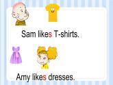 Module 4 Unit 1 Sam likes T-shirts（課件）外研版（一起）英語二年級(jí)上冊