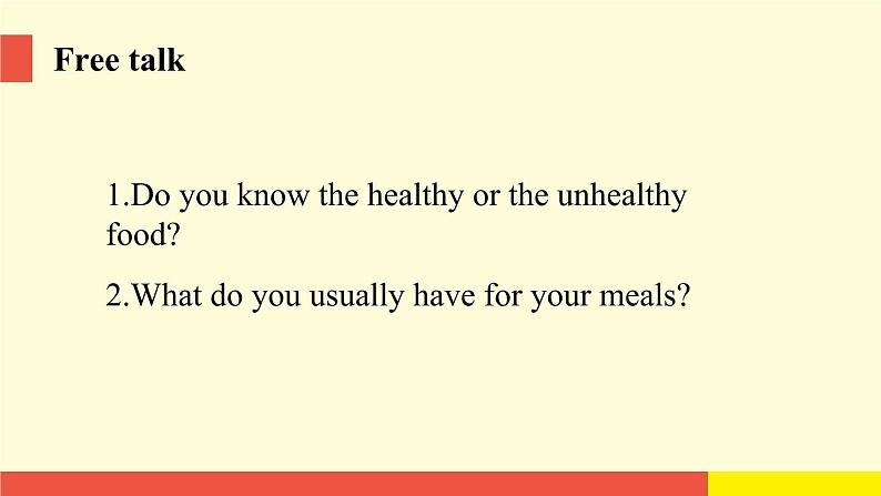 Unit 3《Healthy or unhealthy》（第2课时）教学PPT（沪教牛津版英语六上）03