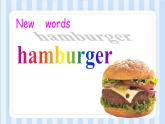 Module 1 Unit 2 I’m eating hamburgers and chips.（课件）外研版（一起）英语三年级上册