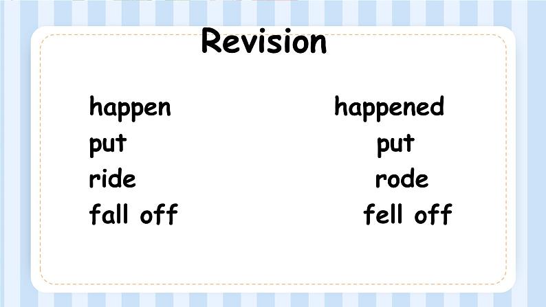 Module 9 Unit 2 I bumped my head.（课件）外研版（一起）英语四年级上册02