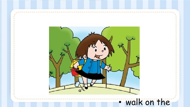 Module 3 Unit 1 She didn’t walk to school yesterday.（课件）外研版（一起）英语四年级上册03