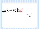 Module 3 Unit 1 She didn’t walk to school yesterday.（课件）外研版（一起）英语四年级上册