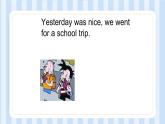 Module 5 Unit 2 I wore warm clothes.（課件）外研版（一起）英語四年級上冊