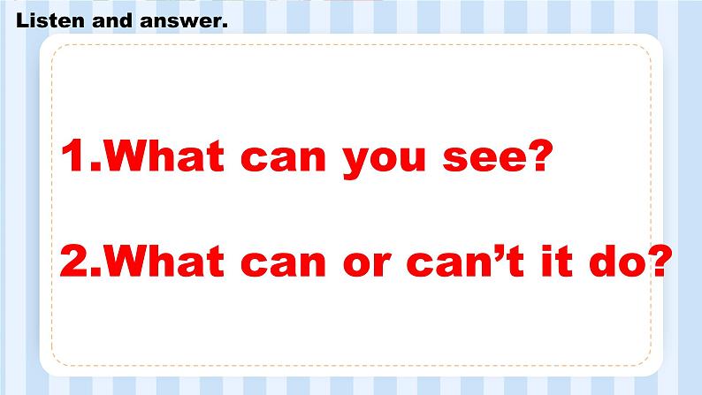 Module 4 Unit 2  What can you see？（课件）外研版（一起）英语三年级上册06