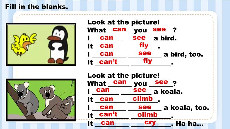 Module 4 Unit 2  What can you see？（课件）外研版（一起）英语三年级上册07