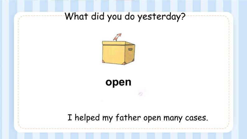 小学英语外研版 (一年级起点)四年级上册Unit 2 Where did you go yesterday?多媒体教学ppt课件-教习网|课件下载 - Where Did You Go What Did You Do