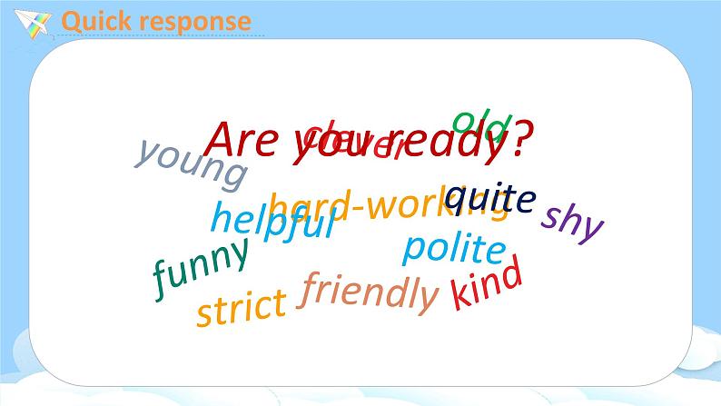 人教PEP五上英语 Unit1 Part B Let's try& Let's talk 课件+教案+音视频素材02