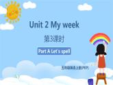 人教PEP五上英语 Unit2 Part A Let's spell 课件+教案+音视频素材