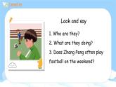 人教PEP五上英语 Unit2 Part B Let's try&Let's talk 课件+教案+音视频素材